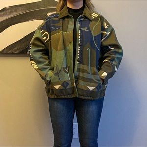 Retro Button-Up Jacket